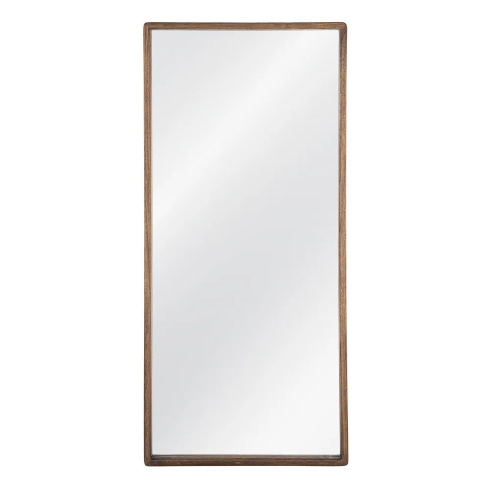 Paulina Rectangle Wall Mirror with 174 x 74 cm Reflective Surface and 3 cm Frame Width - LUXONAS HOME