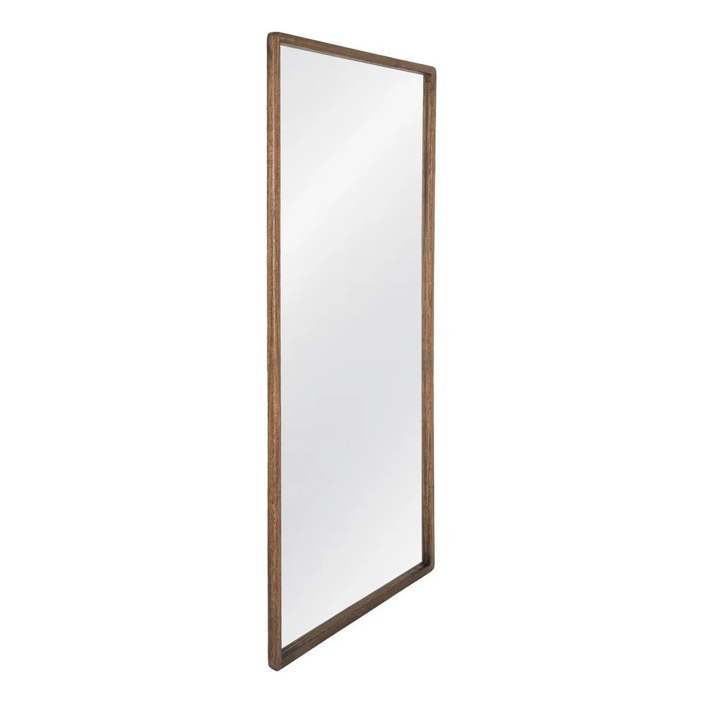 Paulina Rectangle Wall Mirror with 174 x 74 cm Reflective Surface and 3 cm Frame Width - LUXONAS HOME