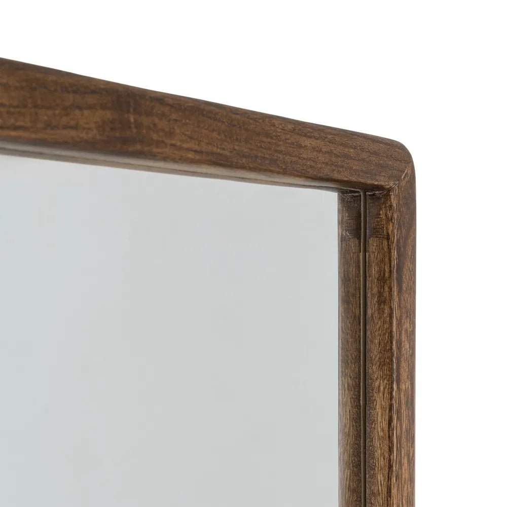 Paulina Rectangle Wall Mirror with 174 x 74 cm Reflective Surface and 3 cm Frame Width - LUXONAS HOME