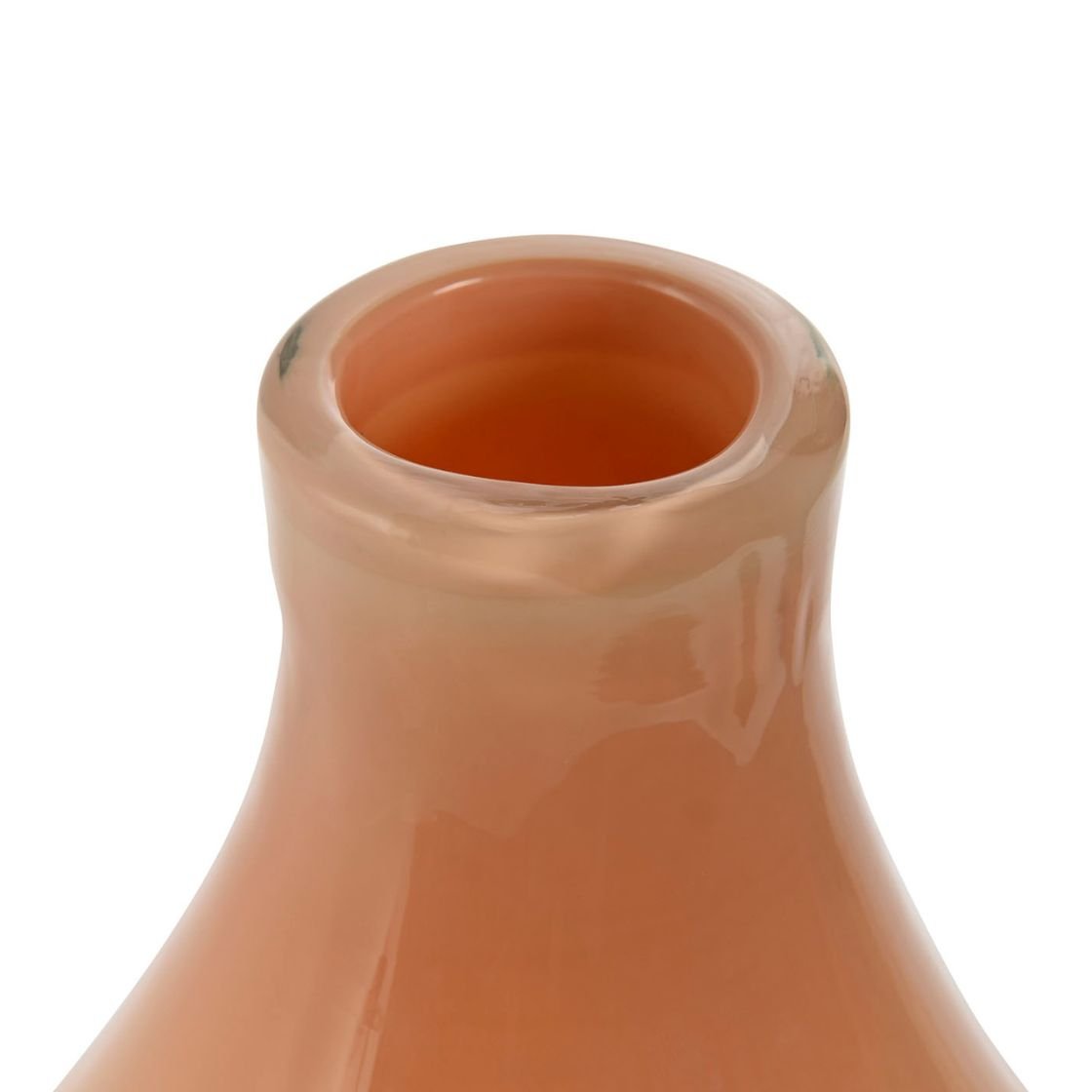 Peach Hand blown Small Glass Vase - LUXONAS