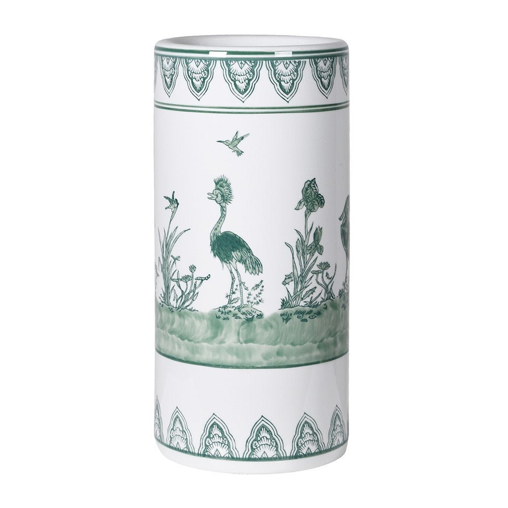 Peacock Sage Ceramic Umbrella Stand