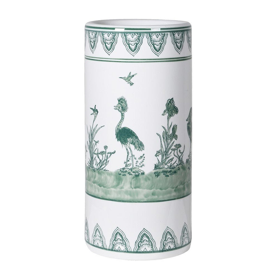 Peacock Sage Ceramic Umbrella Stand