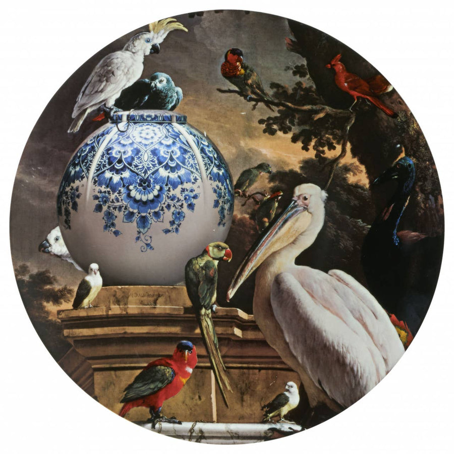 Pelican Vase Wall Plate