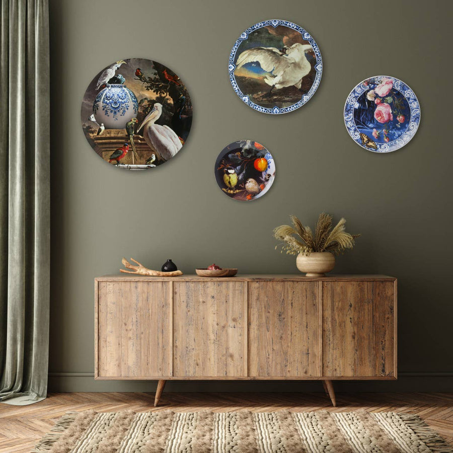 Pelican Vase Wall Plate