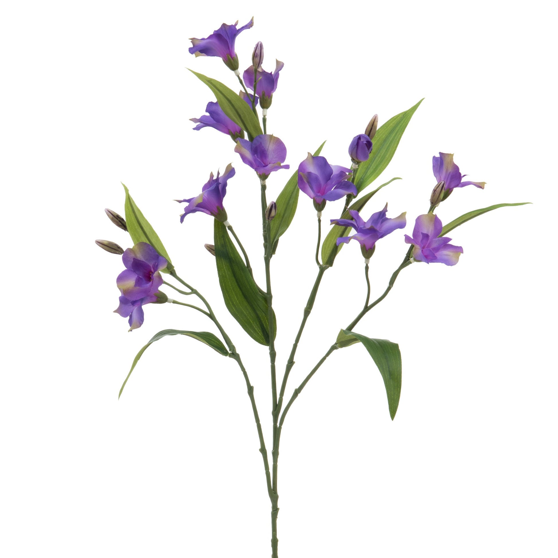 Peruvian Lily Purple Faux Flower - 63cm
