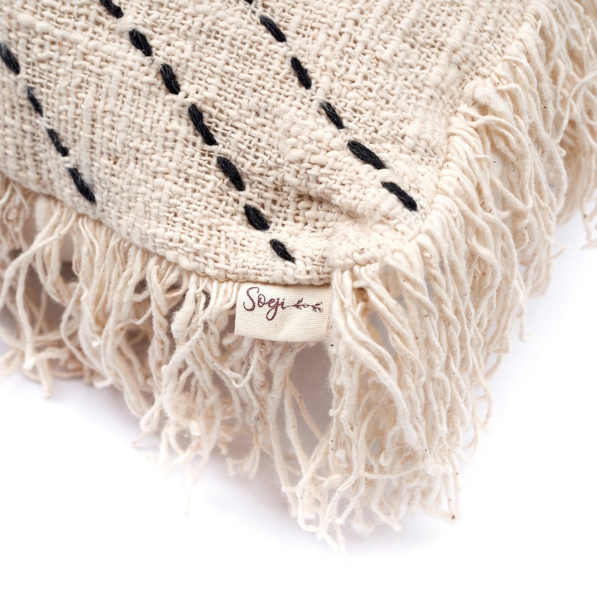 Pillowcase 40x40 / 50x50 cm | Decorative Sofa Cushion FLORES | Made of Cotton - LUXONAS HOME