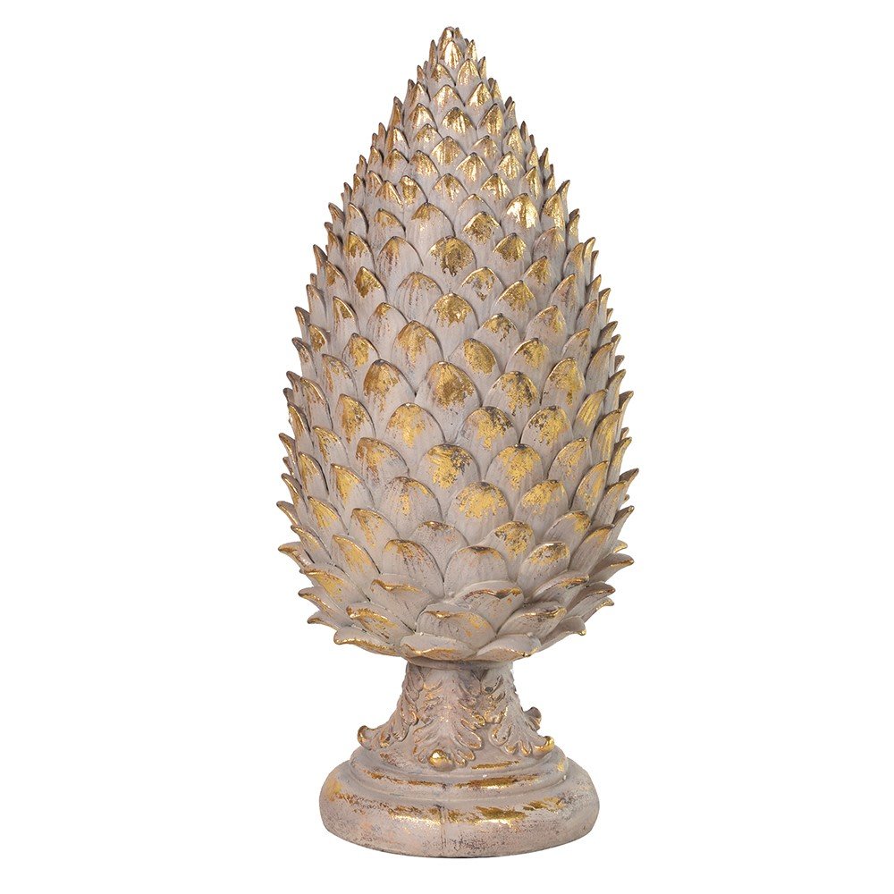 Pine Cone Finial - Decorative Resin Ornament