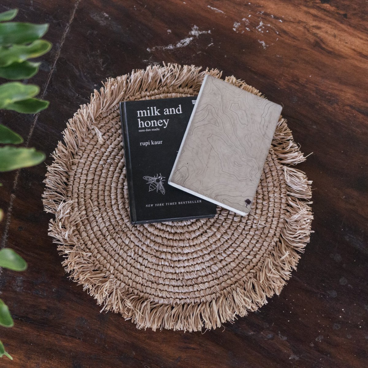 Placemat (Set of 2, 4, or 6) AMBON | Raffia Table Mat | 45 cm Diameter - LUXONAS HOME