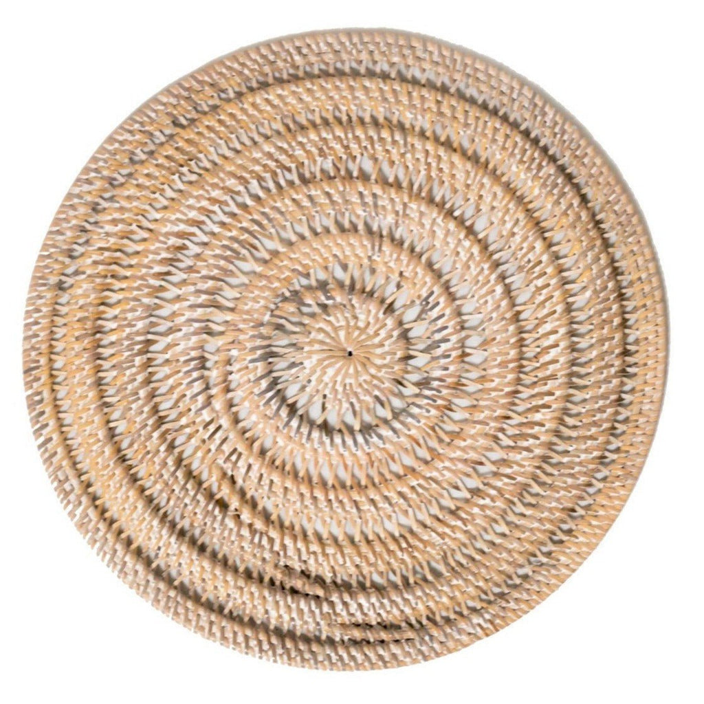 Placemat (Set of 2, 4, or 6) ILUH 35 cm | Boho Table Mat made of Rattan - LUXONAS HOME