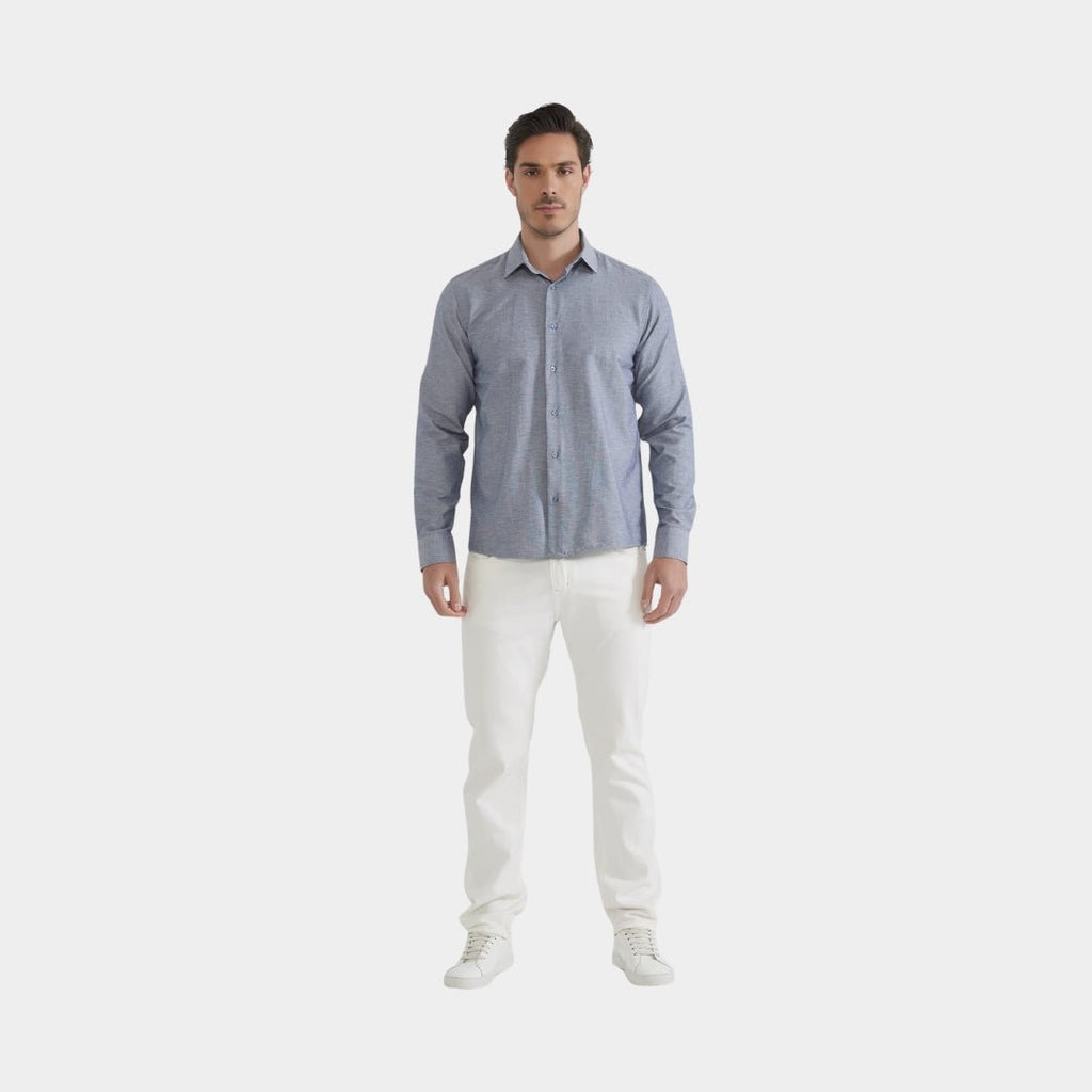 Plain Formal Shirt - Comfort Fit - LUXONAS HOME