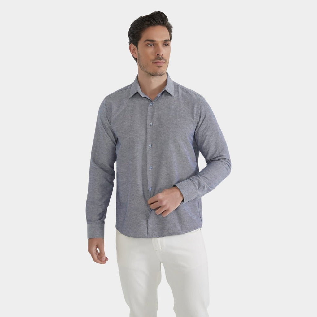 Plain Formal Shirt - Comfort Fit - LUXONAS HOME