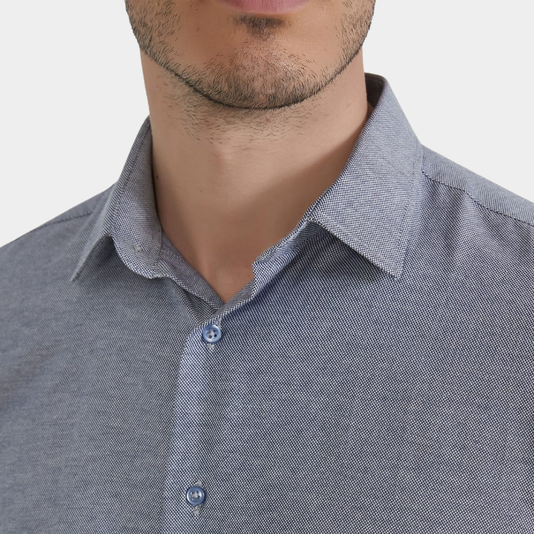 Plain Formal Shirt - Comfort Fit - LUXONAS HOME