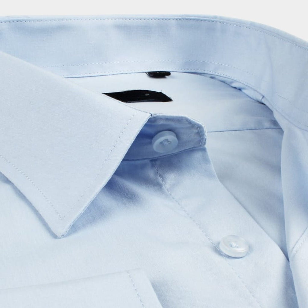 Plain Formal Shirt - Extra Large Size - LUXONAS HOME