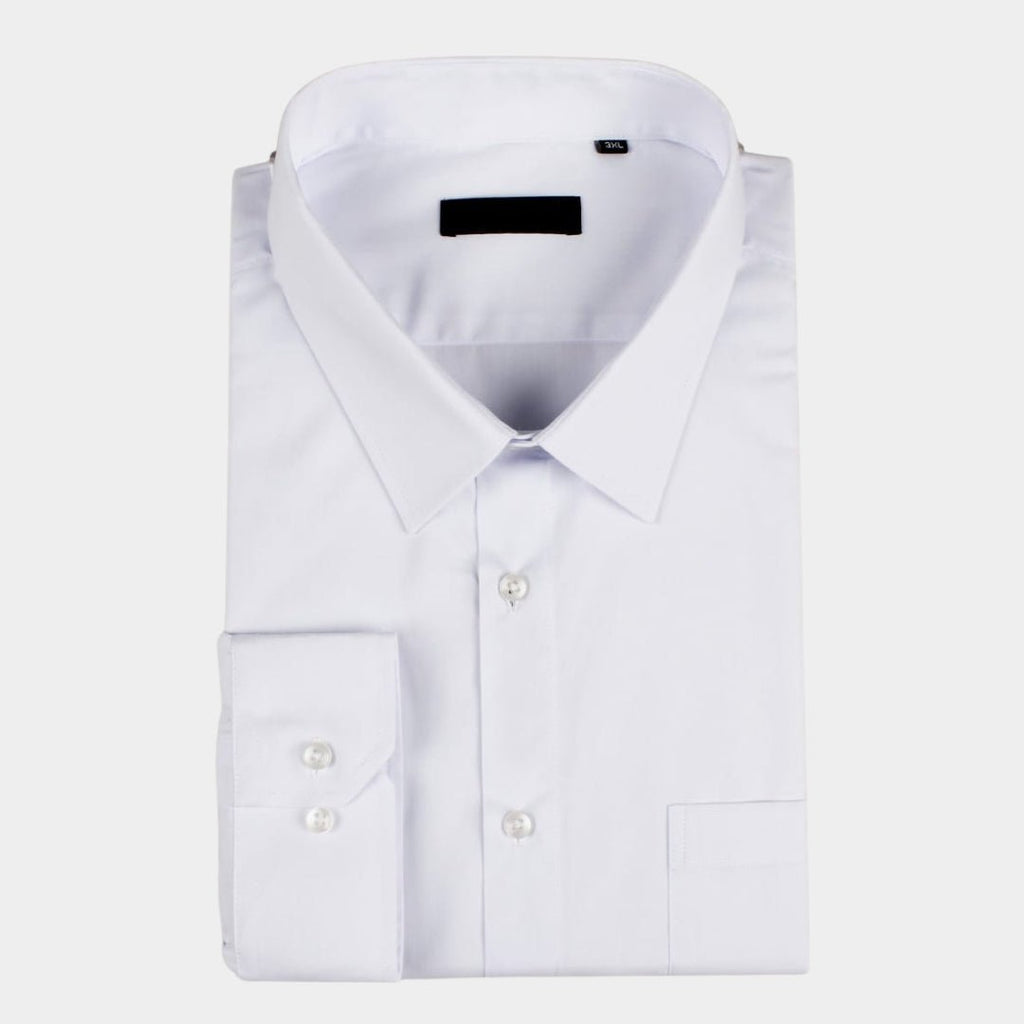 Plain Formal Shirt - Extra Large Size - LUXONAS HOME