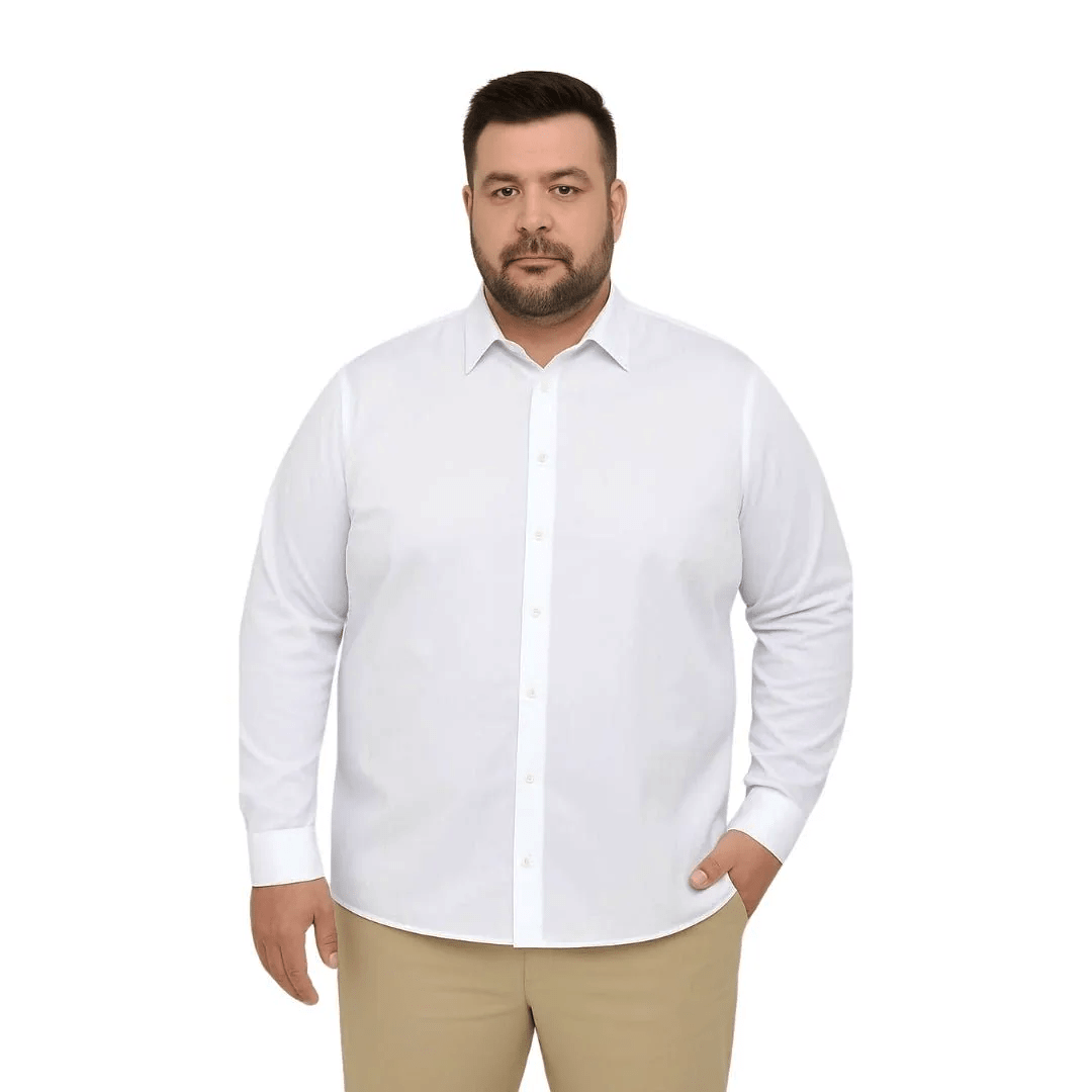 Plain Formal Shirt - Extra Large Size