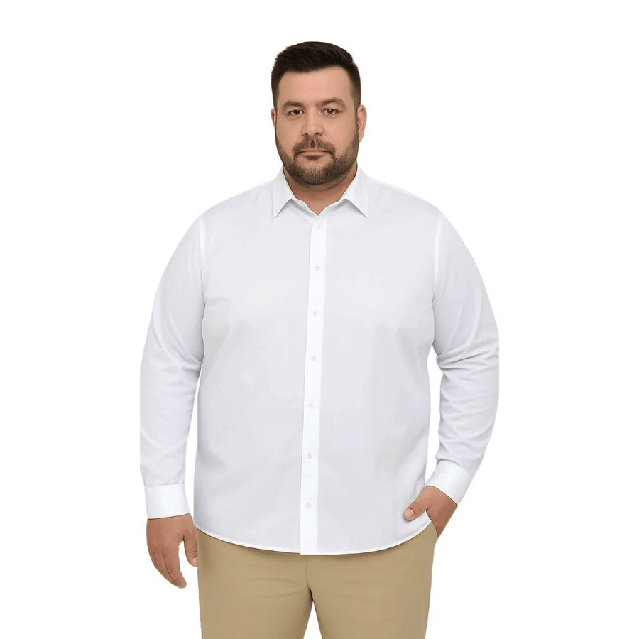 Plain Formal Shirt - Extra Large Size