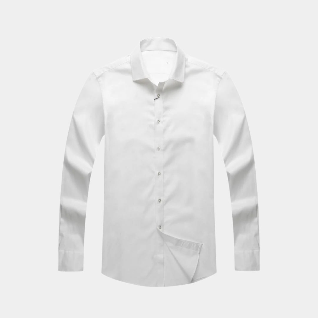 Plain Formal Shirt - Slim Fit - LUXONAS HOME