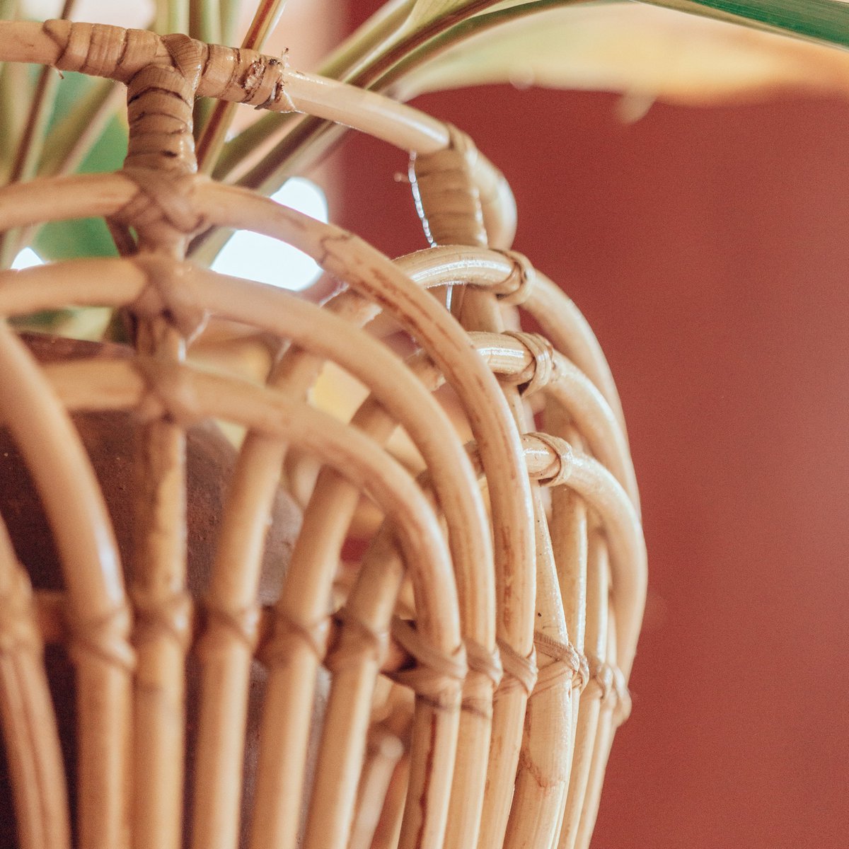 Plant Basket | Laundry Basket | Storage Basket RAHINA Made from Rattan (3 Sizes) - LUXONAS HOME