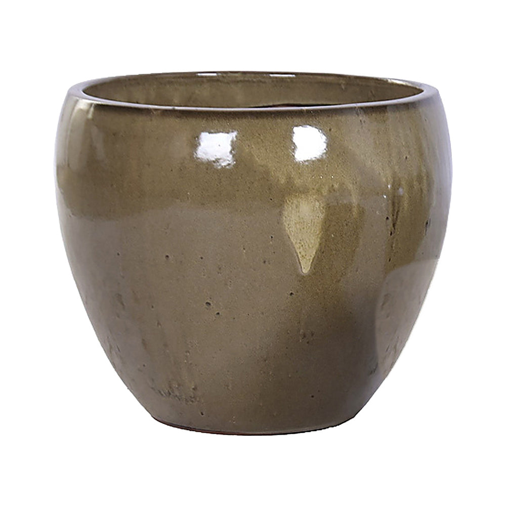 Large Glazed Ceramic Planter