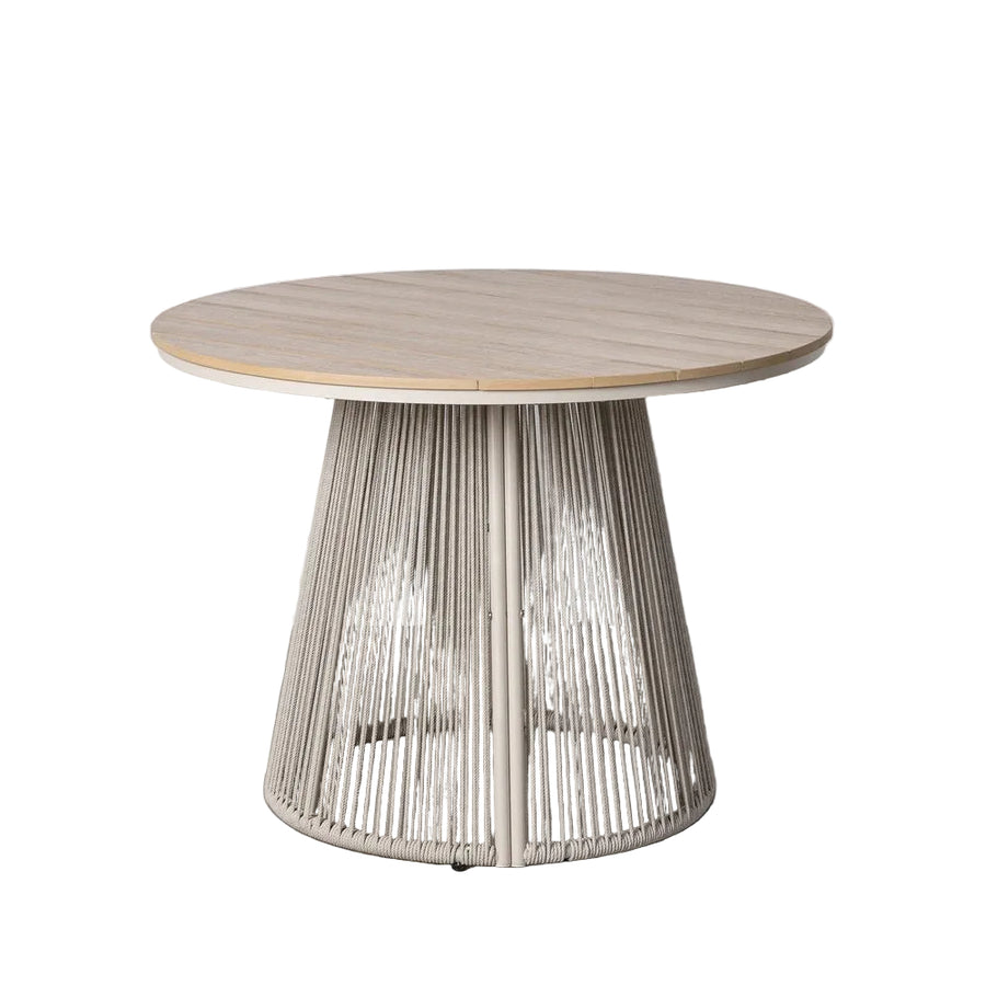 Polywood & PE Rattan Outdoor Dining Table