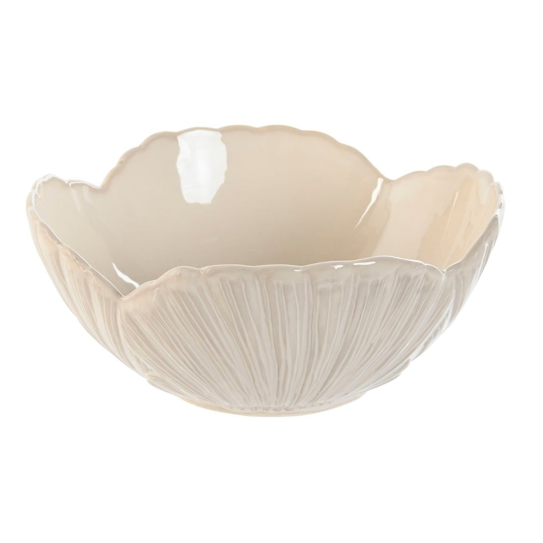 Porcelain Round Leaf Bowl - LUXONAS