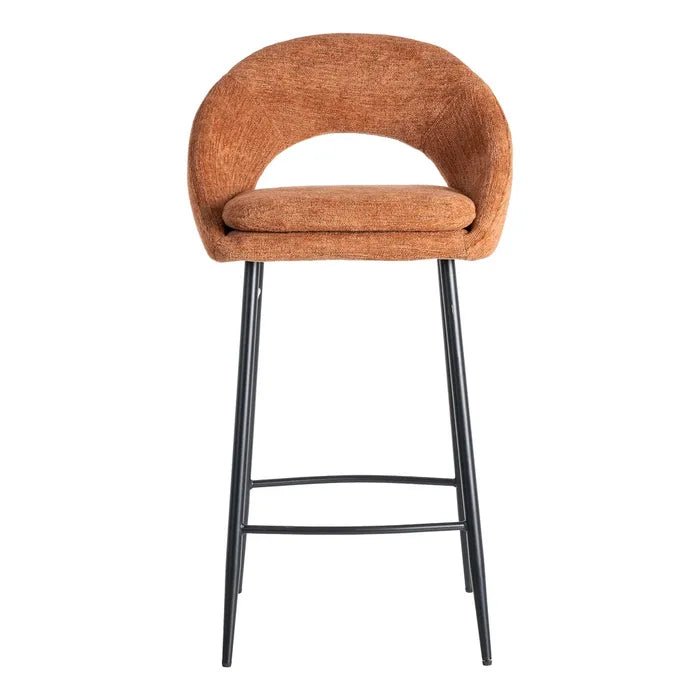 Pumpkin O Metal Stool - LUXONAS