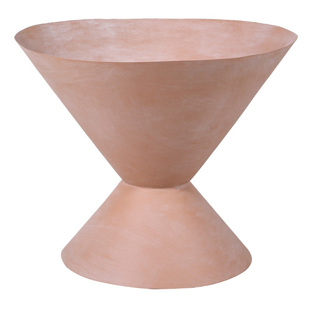 Pyramid Metal Large Planter