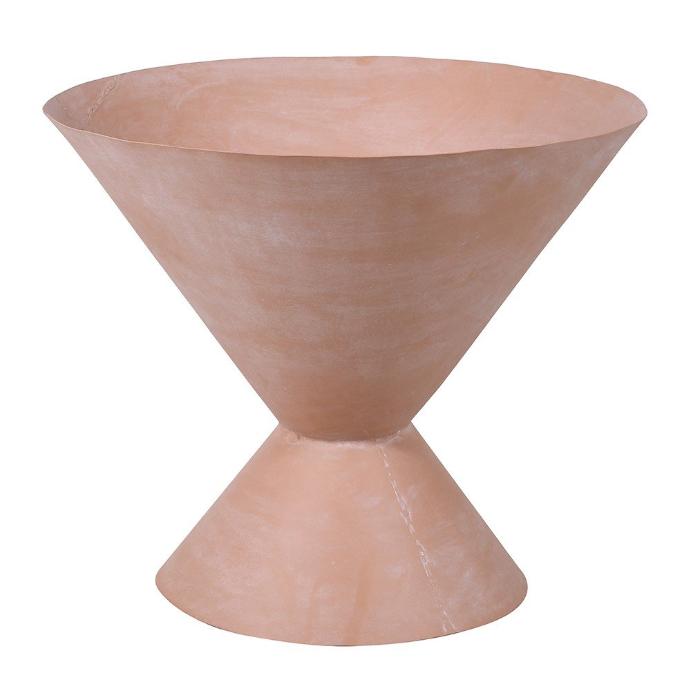 Pyramid Metal Small Planter