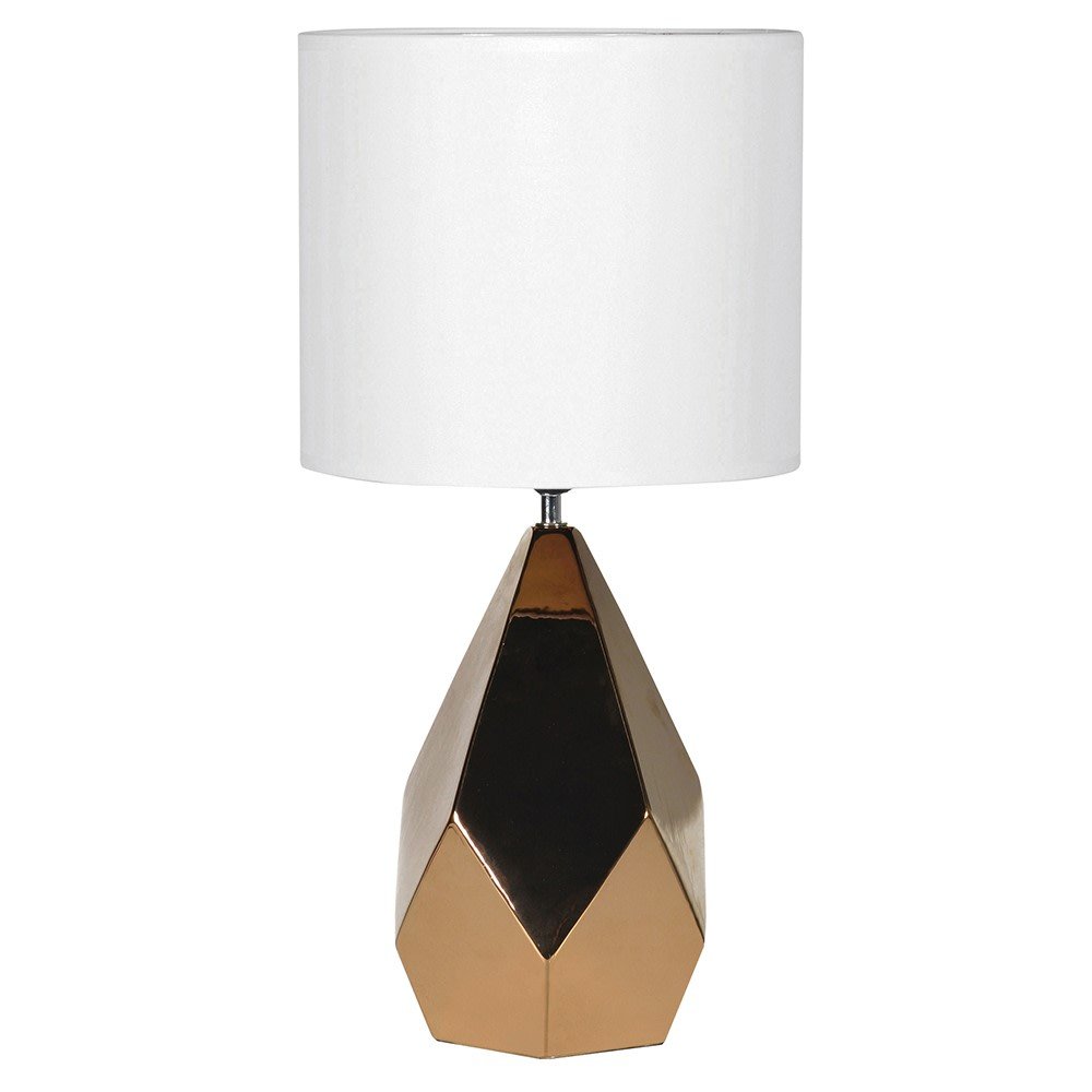 Pyramid Table Lamp with Shade - LUXONAS