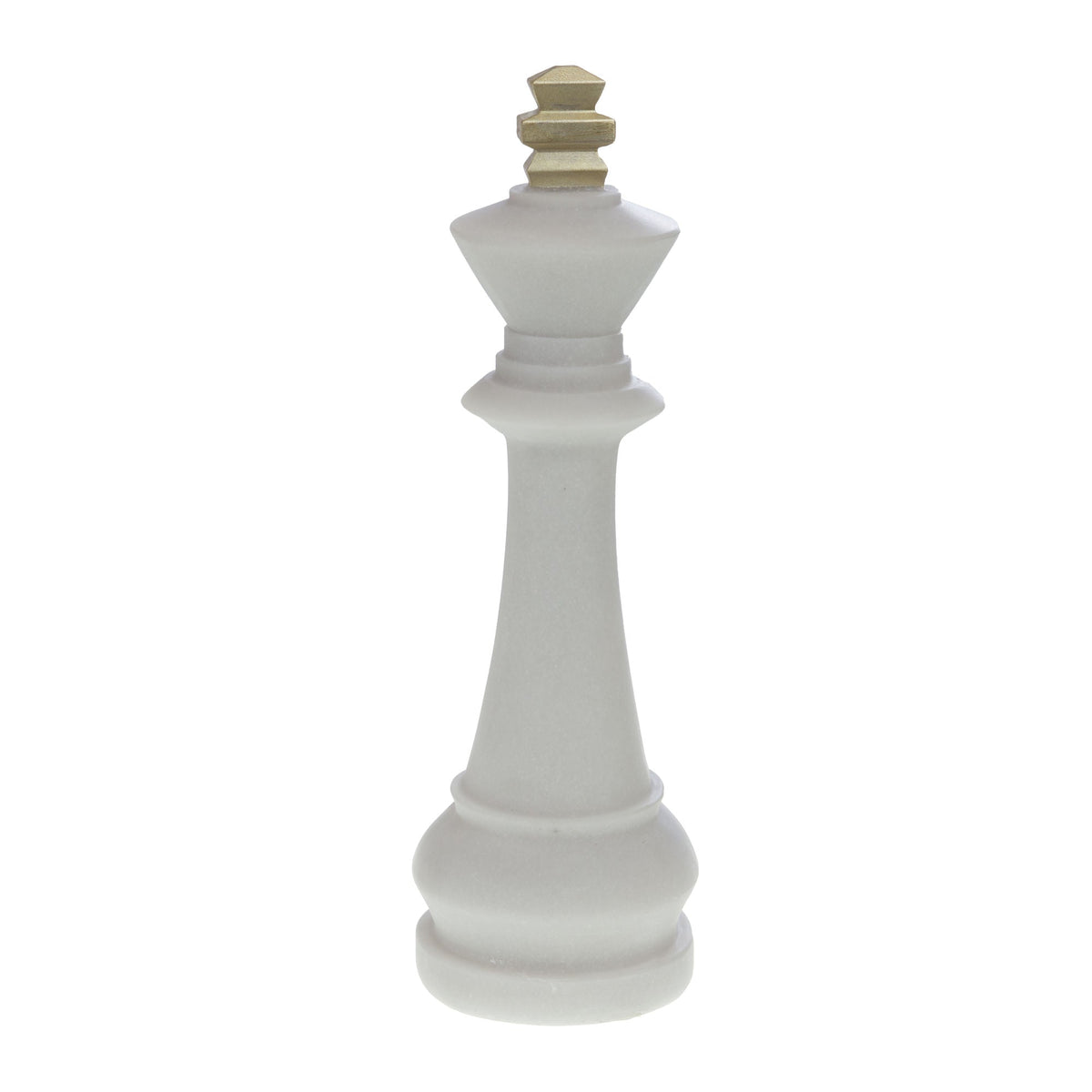 Quartz and Gold Chess King