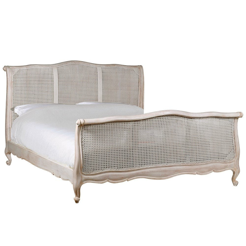 Quora Rattan 6ft Super King Size Bed - LUXONAS