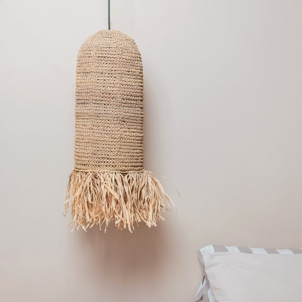 Raffia Lamp | Lampshade | Pendant Lamp KAWAH - LUXONAS HOME
