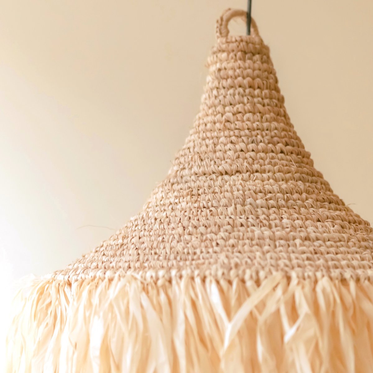 Raffia Lamp | Lampshade RUMBAI - LUXONAS HOME