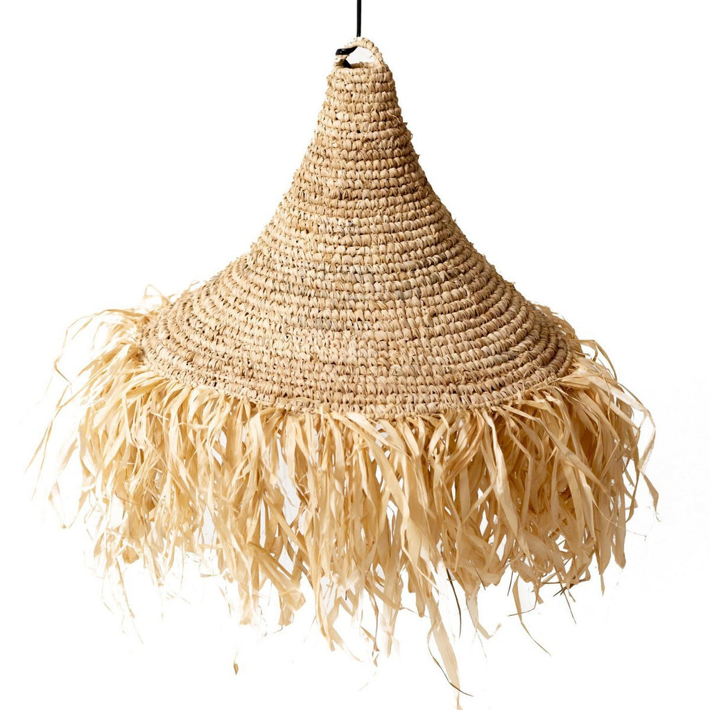 Raffia Lamp | Lampshade RUMBAI - LUXONAS HOME