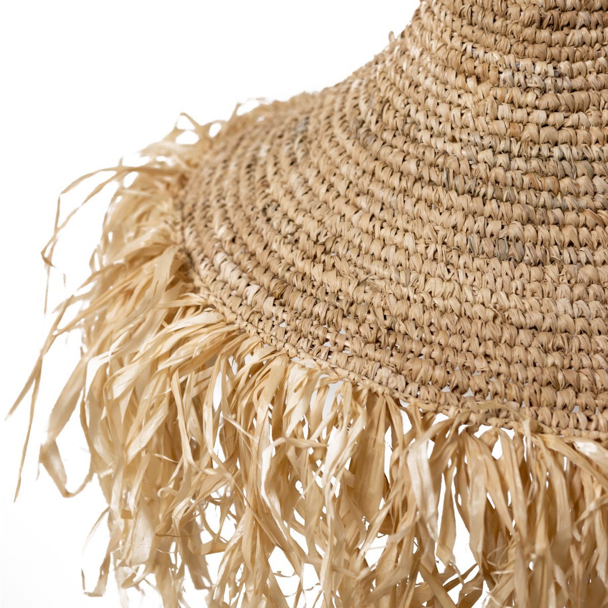 Raffia Lamp | Lampshade RUMBAI - LUXONAS HOME