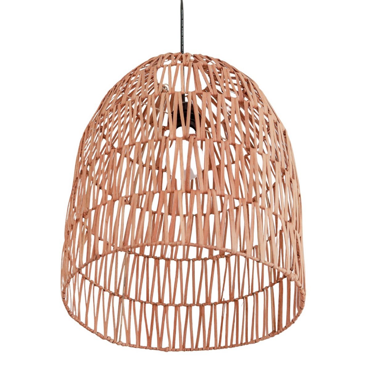 Rattan Lamp | Natural Lampshade | MALUKA Pendant Lamp Made of Natural Fibres (2 sizes) - LUXONAS HOME
