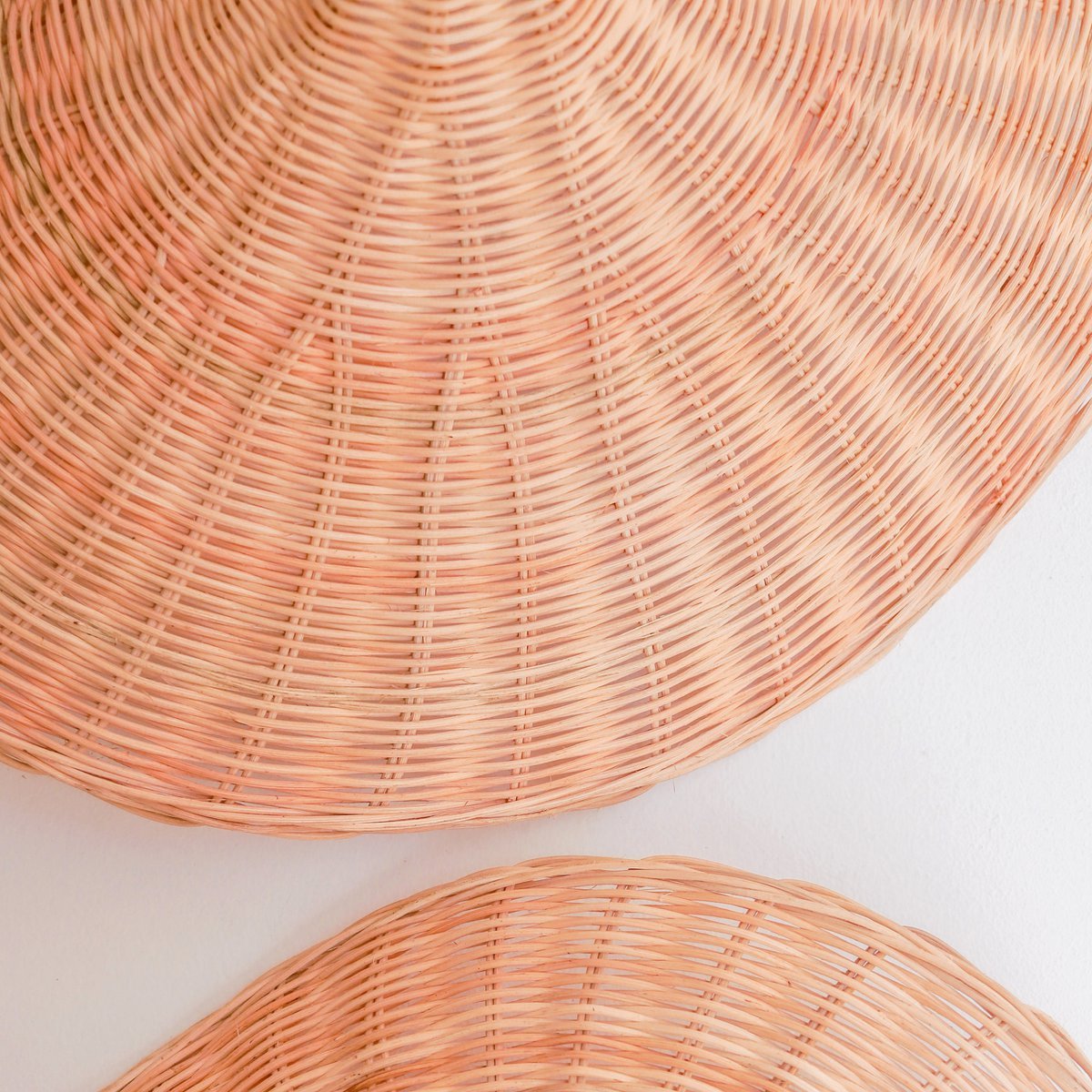 Rattan Lamp | Natural Lampshade SAYAN Funnel - Shaped Pendant Lamp Made of Natural Fibres (2 sizes) - LUXONAS HOME