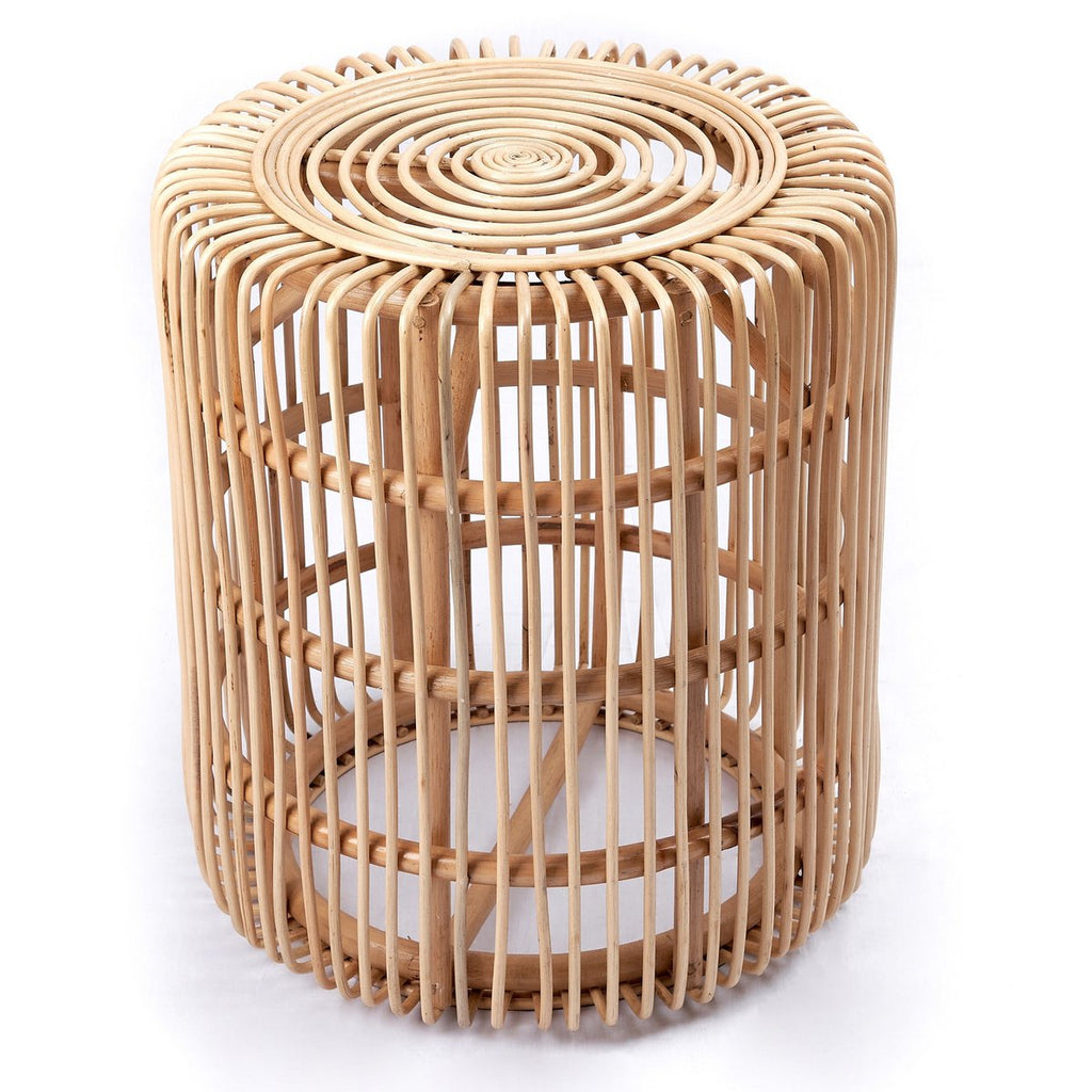 Rattan Side Table | End Table | Couch Table ALAMAYA - LUXONAS HOME