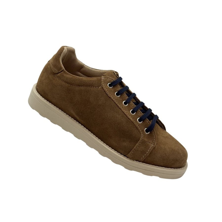 Real Leather Suede Men's Sneakers - Comfortable and Stylish Footwear