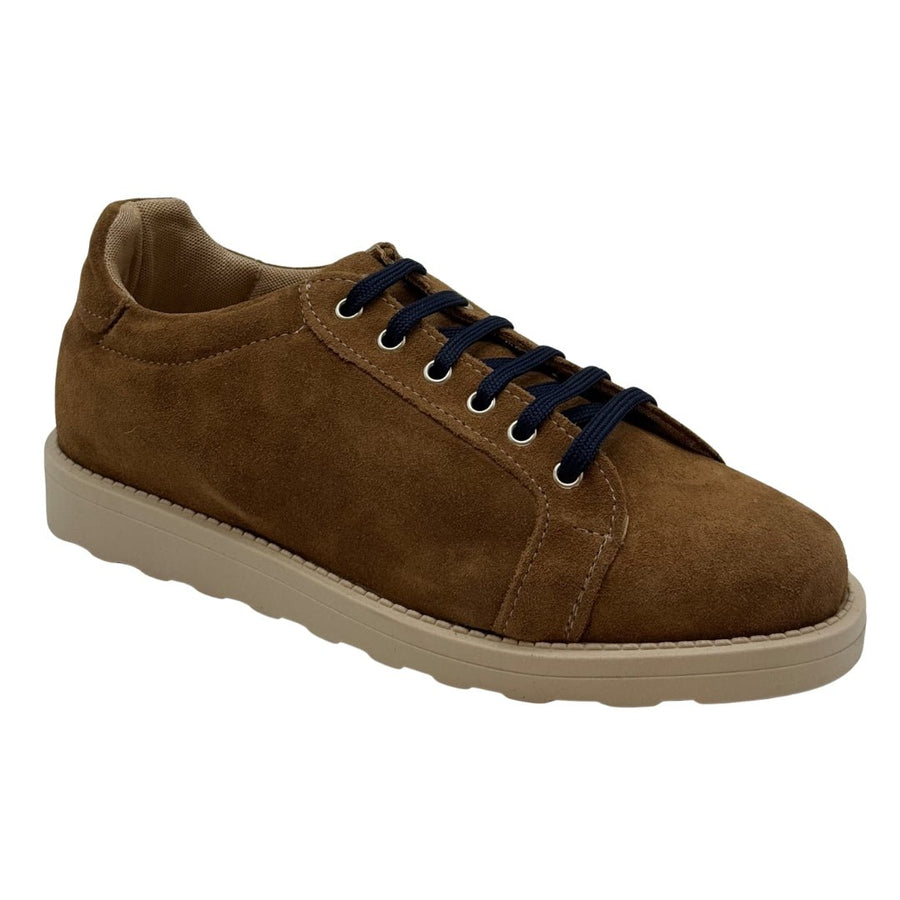 Real Leather Suede Men's Sneakers - Comfortable and Stylish Footwear