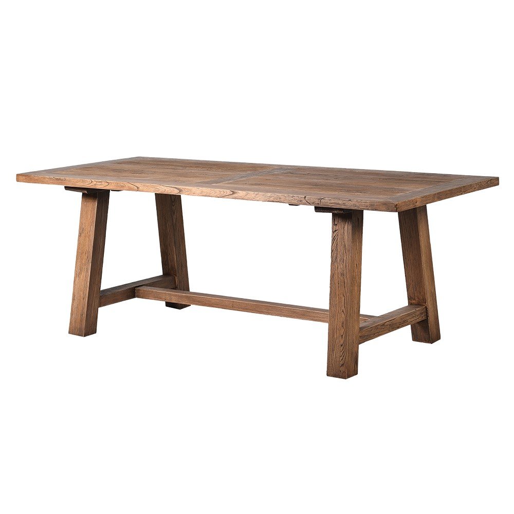 Reclaimed Elm Dining Table - LUXONAS