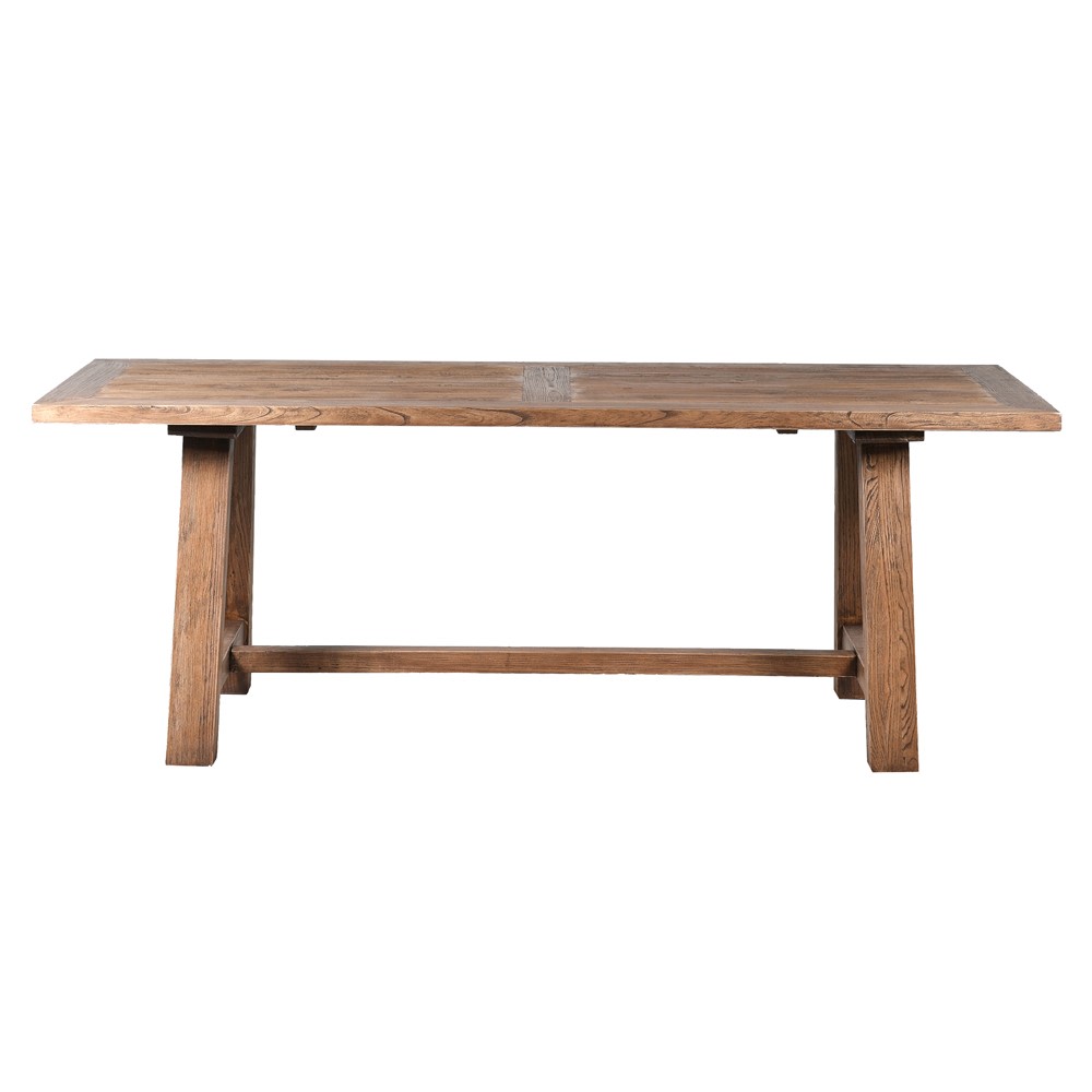 Reclaimed Elm Dining Table - LUXONAS