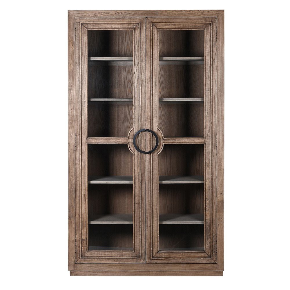 Reclaimed Oak Kork 2 Door Cabinet - LUXONAS HOME