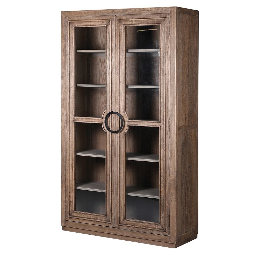 Reclaimed Oak Kork 2 Door Cabinet - LUXONAS HOME