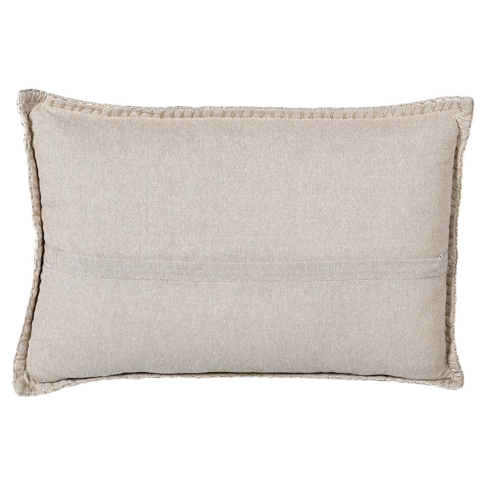 Red & Beige Cushion - LUXONAS