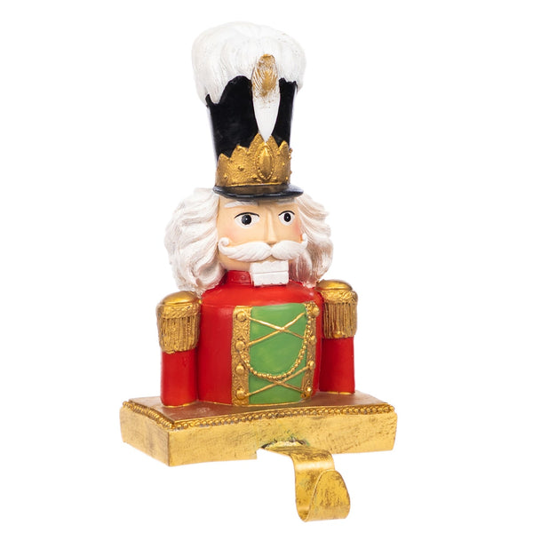 Red Nutcracker Stocking Holder
