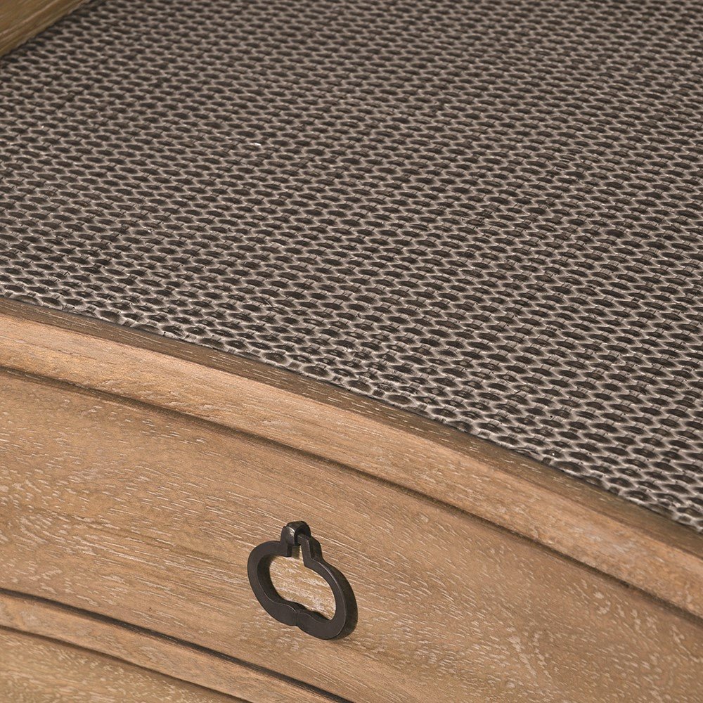 Regal 3 Drawer Bedside - LUXONAS