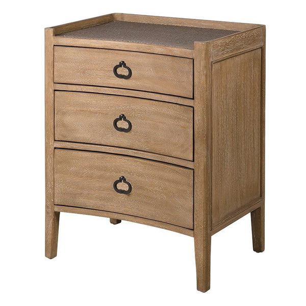 Regal 3 Drawer Bedside
