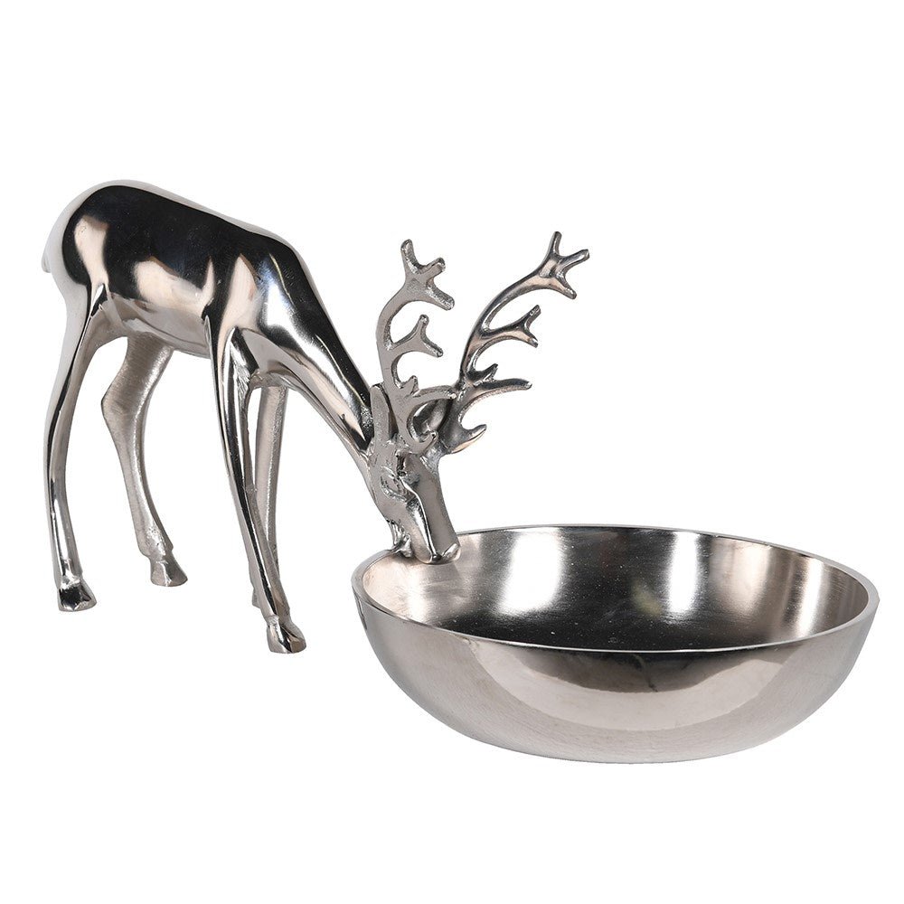 Reindeer Grazing Bowl - Elegant and Functional Dining Decor - LUXONAS