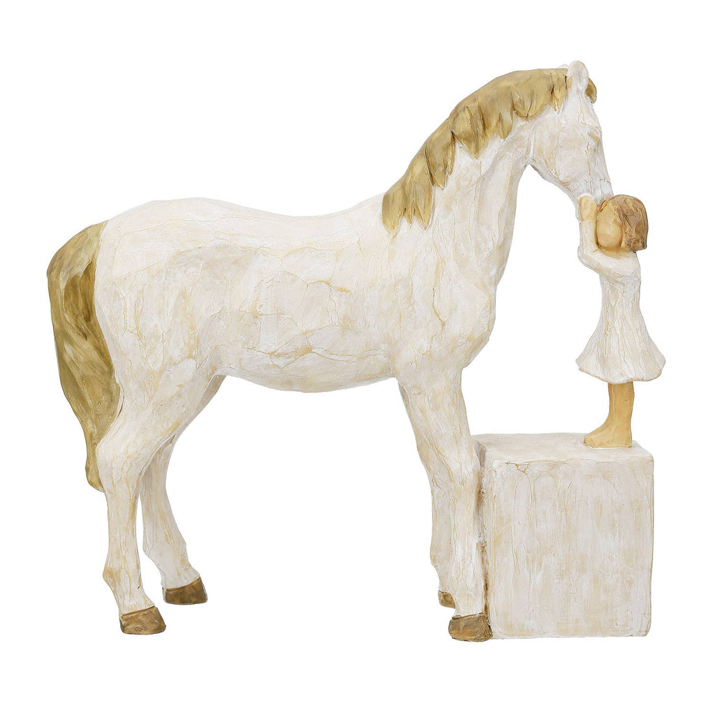 Resin Animal Lover Horse Figurine - LUXONAS HOME